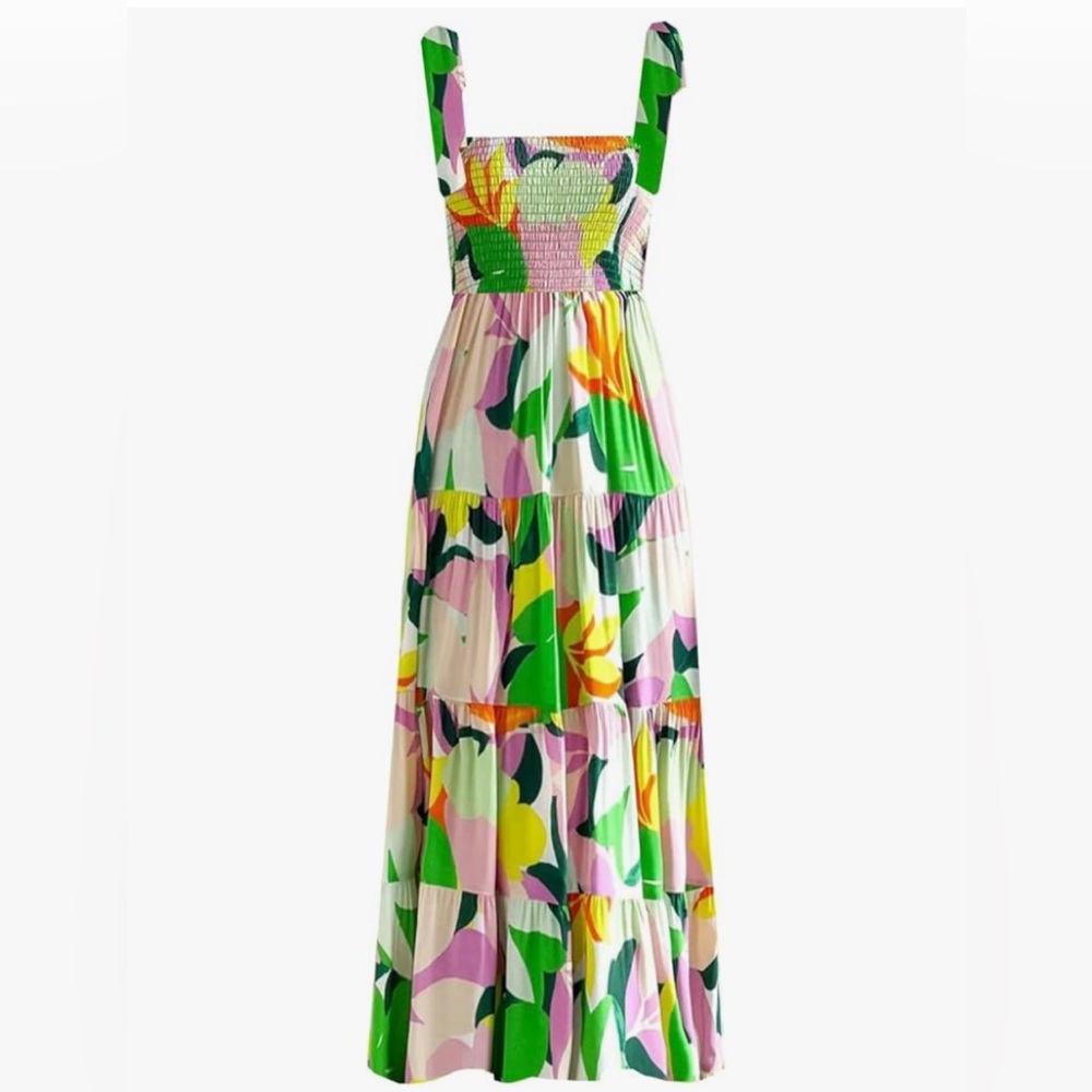 Floral print dress